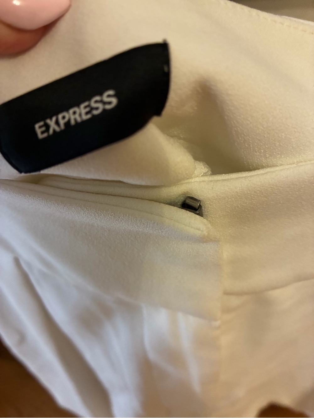 Express White Linen Stylist Shorts - NWOT (Tried On Only!) - Picture 6 of 8